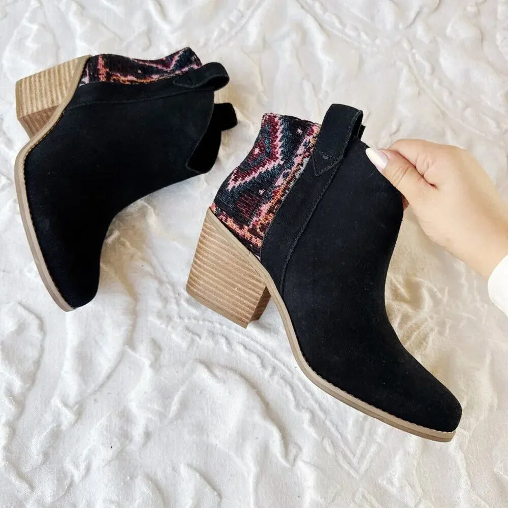 Toms Constance Bootie Size 8 New